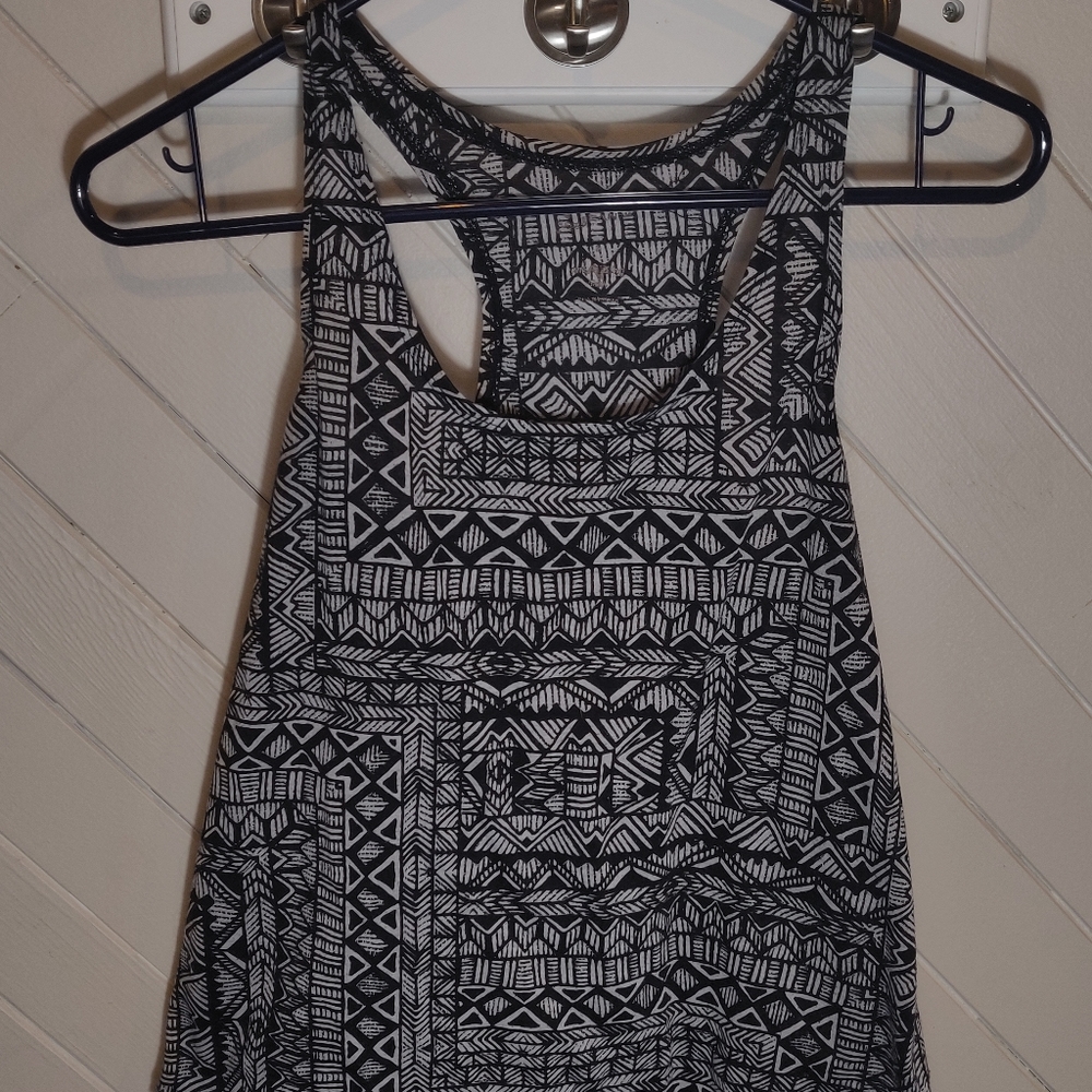 Black & White Tank Top